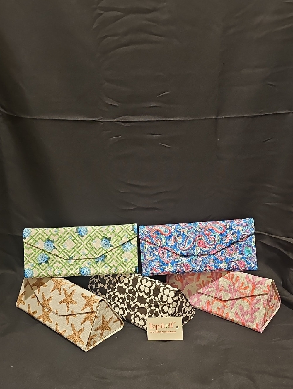 Top it off sunny eye glass case